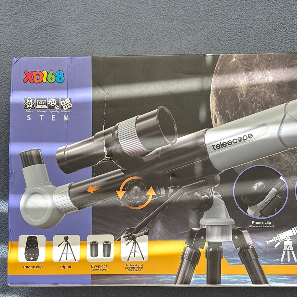 XD168 STEM Telescope with Tripod
